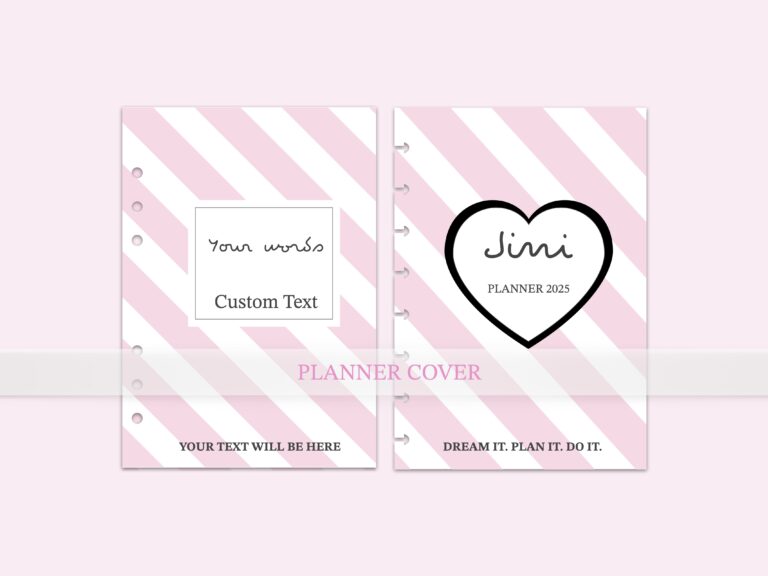 Planner Cover Dashboard - NEW SHOP