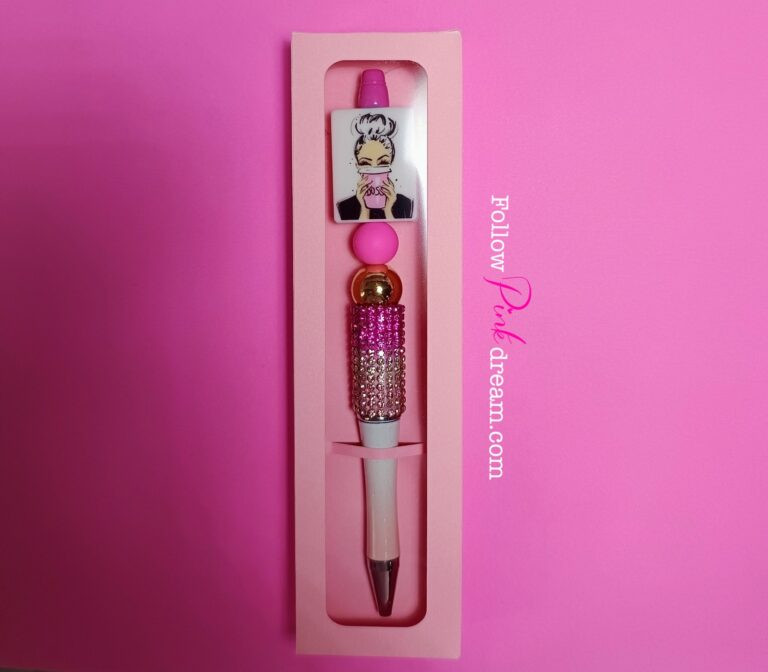 Girl Boss Beaded Pen - NEW SHOP