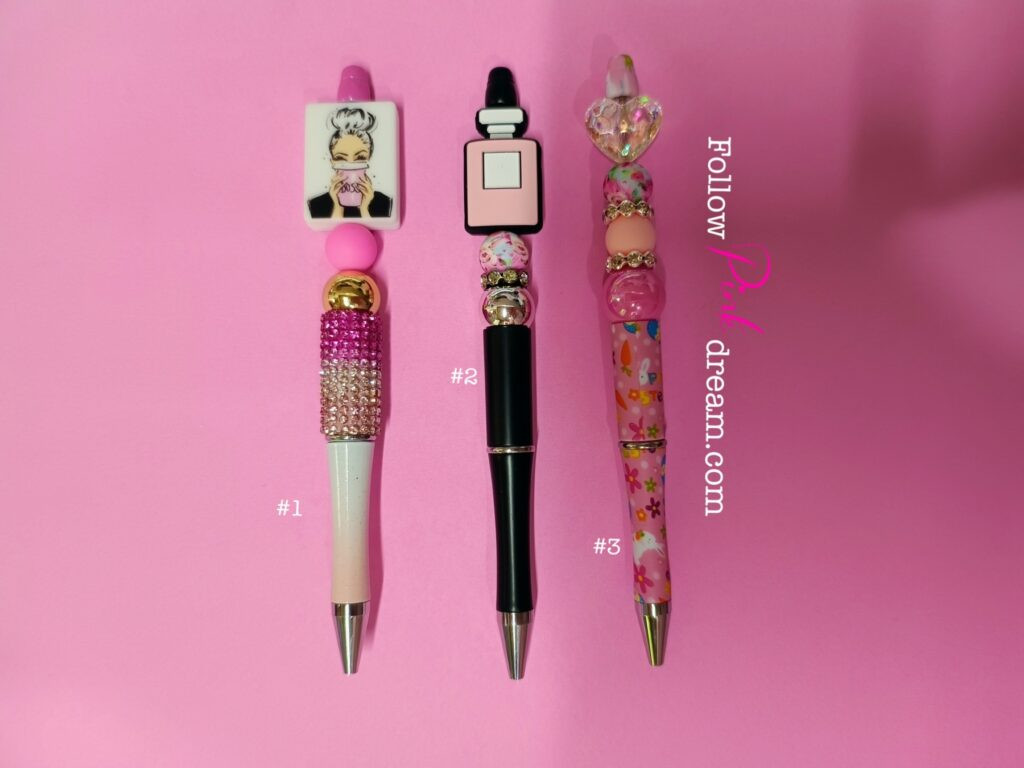 Girl Boss Beaded Pen