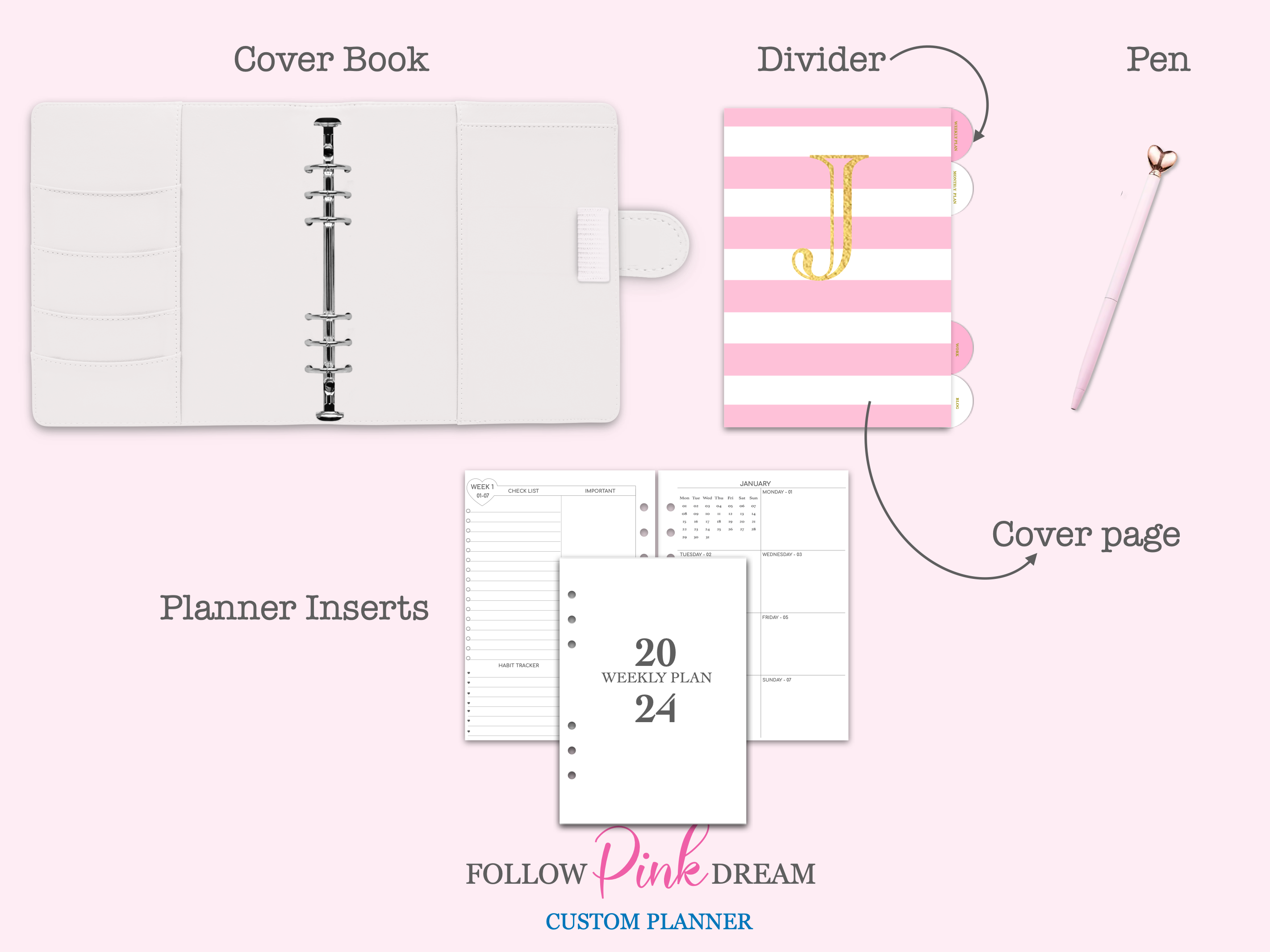 Custom planner Bundle