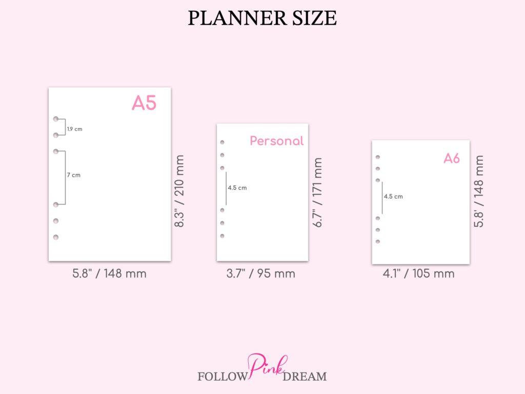 Planner Insert Chic Edition
