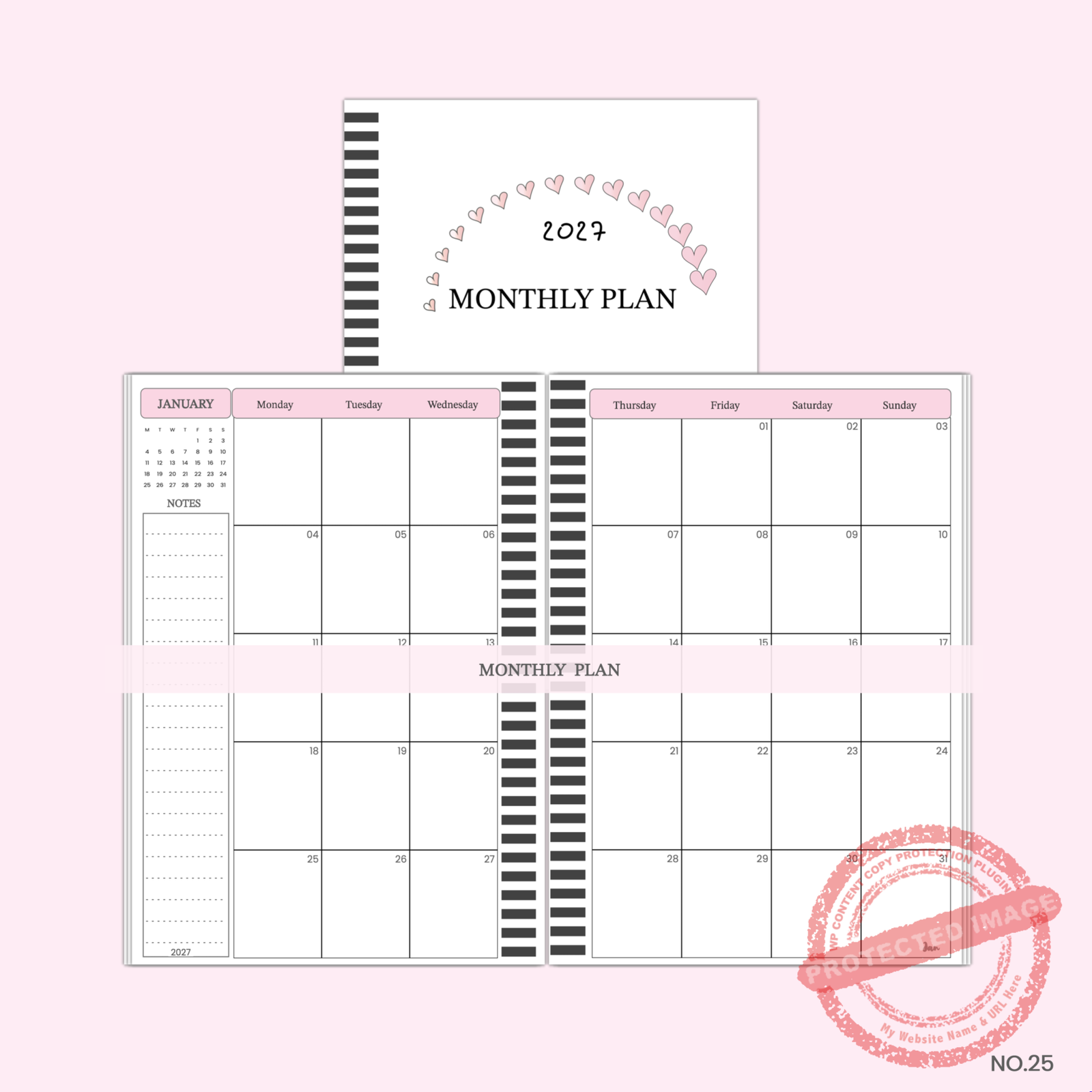 7 Days + Appointments &Amp; Notes Planner Refill Set 2 7 Days + Appointments & Notes Planner refill Set - Image 2