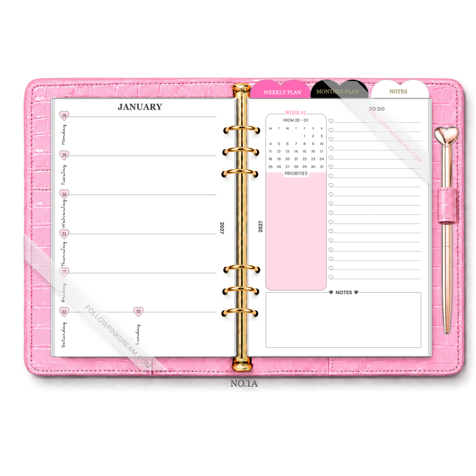 Weekly Plan 7 Days In 2 Layouts 1 Weekly Plan 7 days in 2 Layouts
