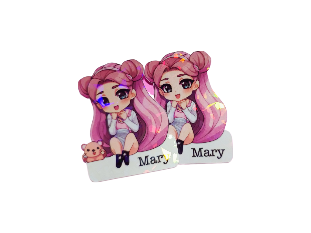 cute waterproof sticker